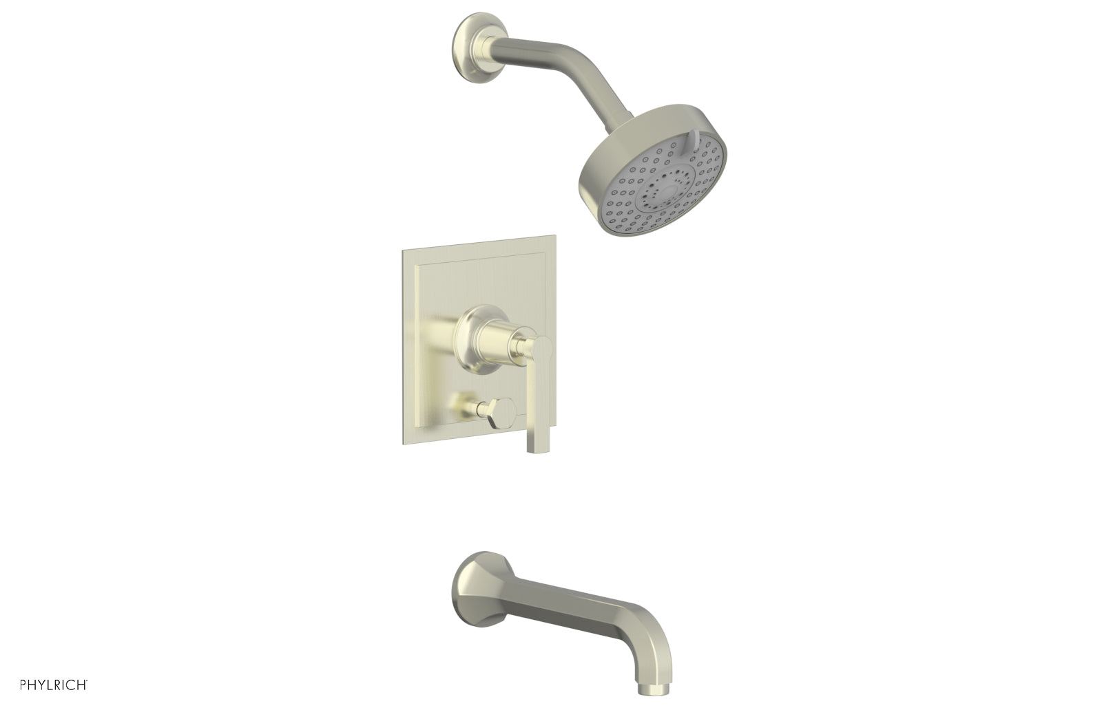 HEX MODERN Pressure Balance Tub and Shower Set 501-27