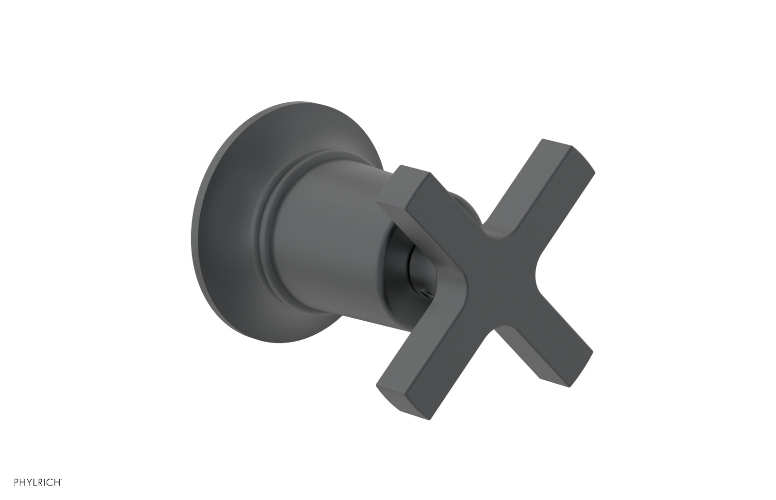 HEX MODERN Volume Control/Diverter Trim - Cross Handle 501-35