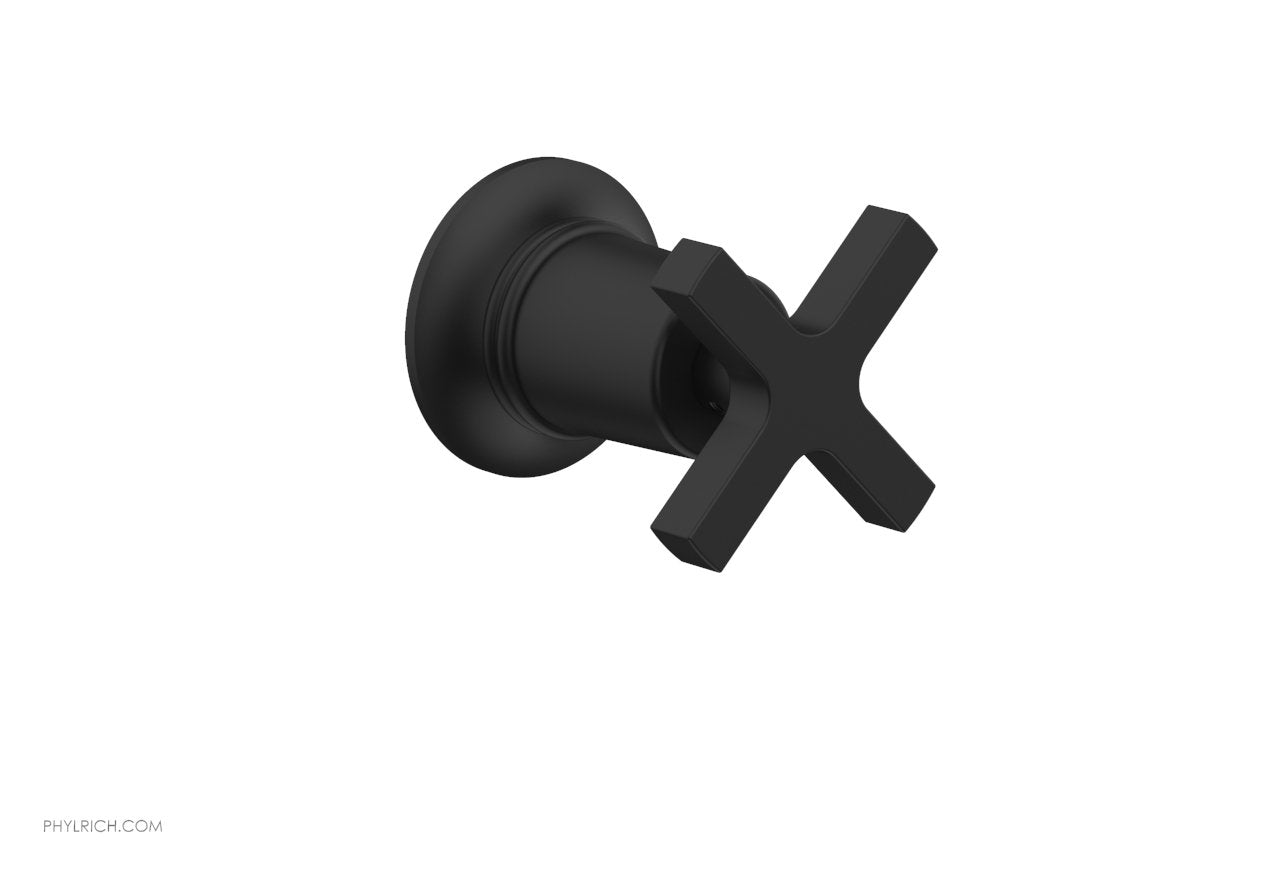 HEX MODERN Volume Control/Diverter Trim - Cross Handle 501-35