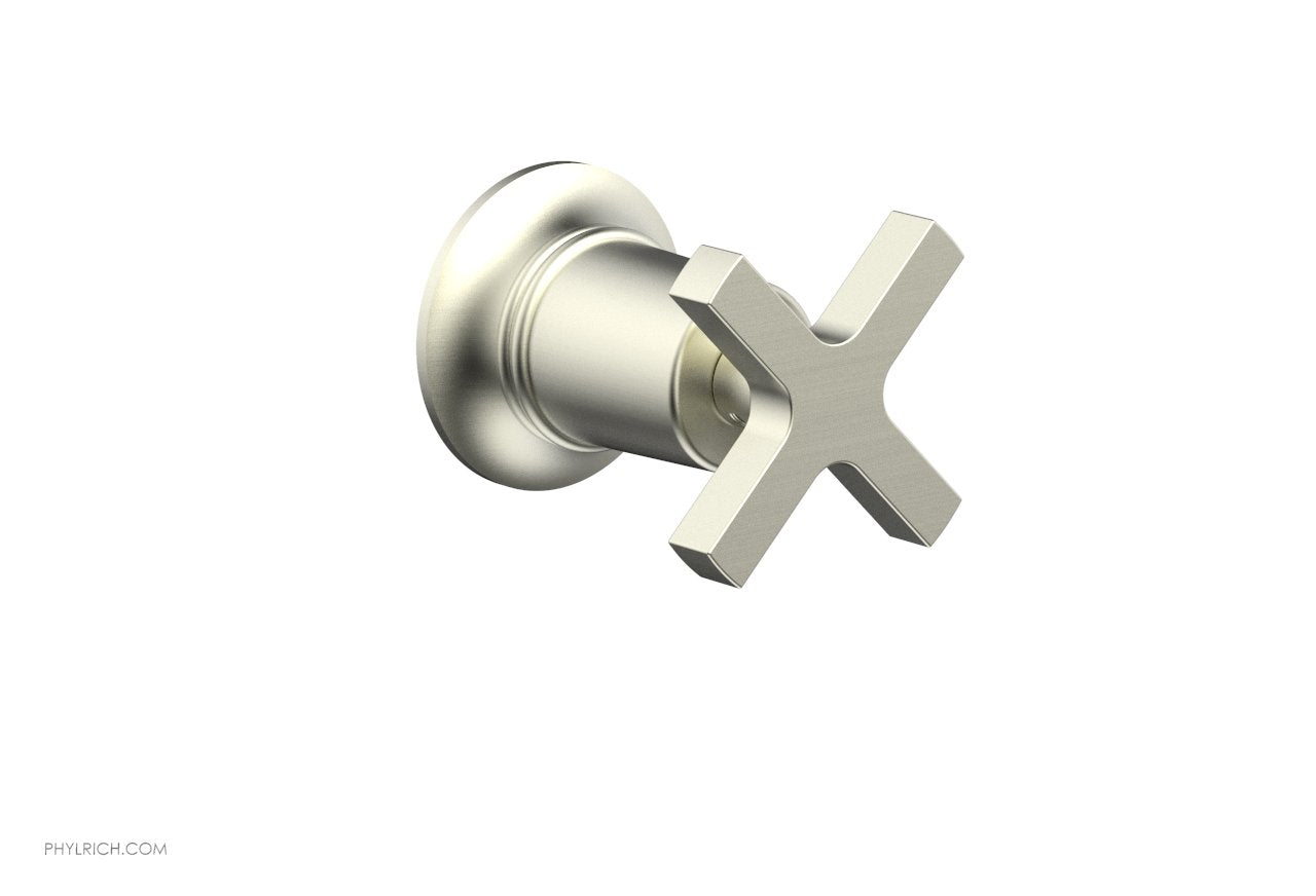 HEX MODERN Volume Control/Diverter Trim - Cross Handle 501-35