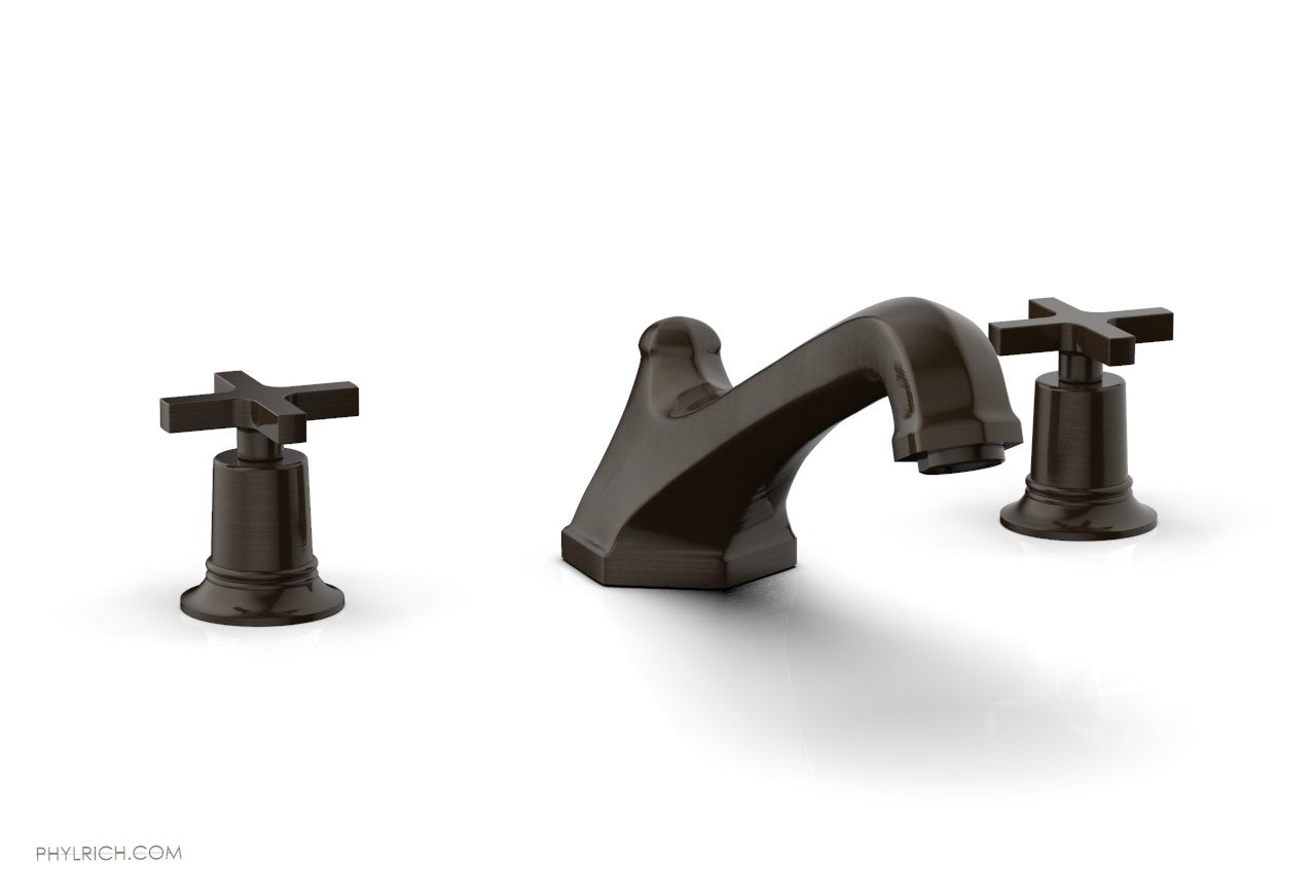 HEX MODERN Deck Tub Set - Cross Handles 501-40