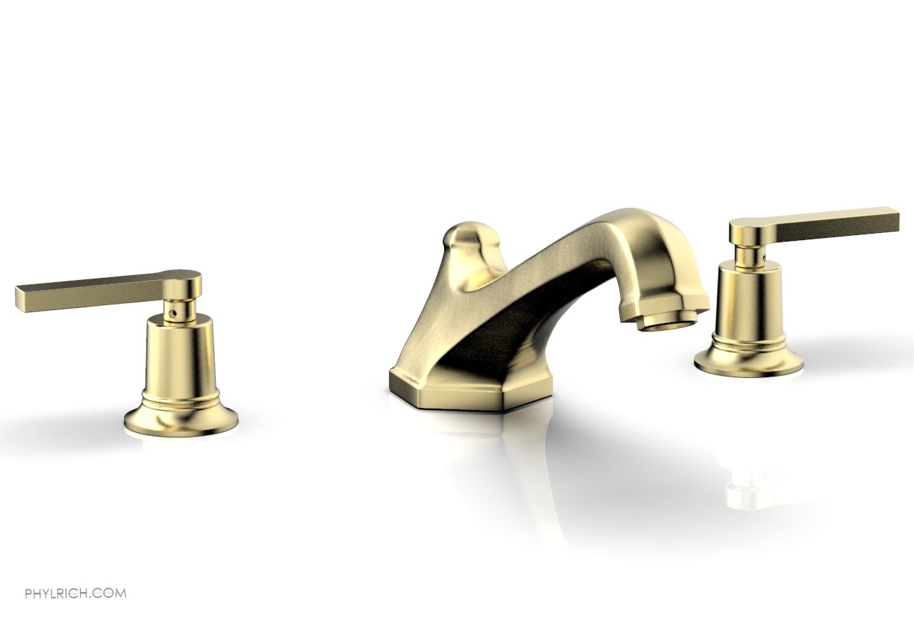 HEX MODERN Deck Tub Set - Lever Handles 501-41