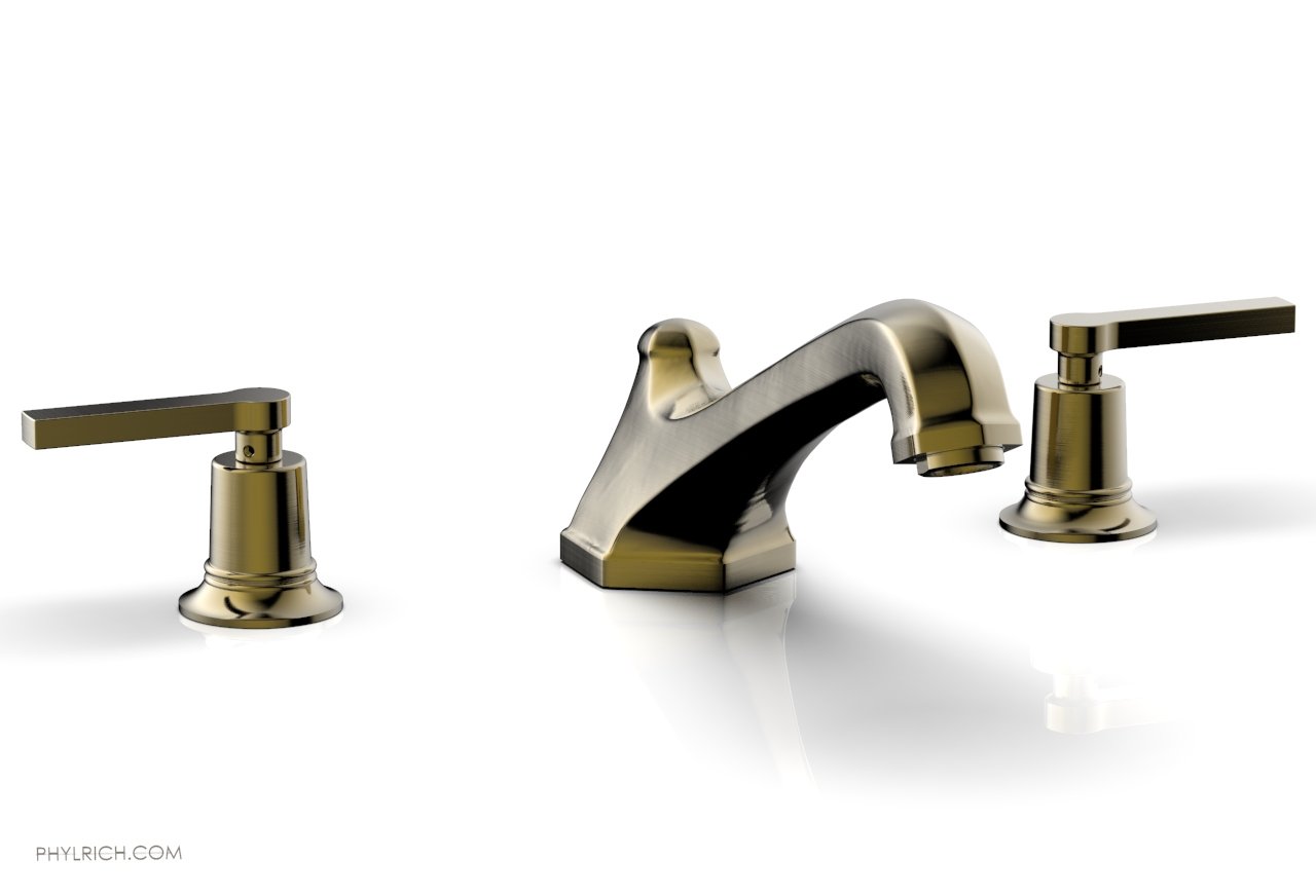 HEX MODERN Deck Tub Set - Lever Handles 501-41