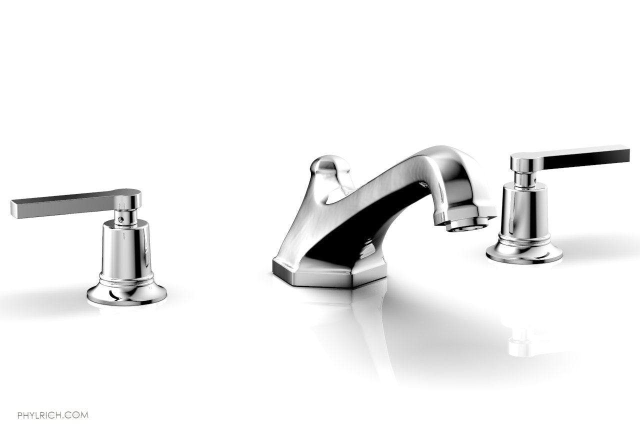 HEX MODERN Deck Tub Set - Lever Handles 501-41