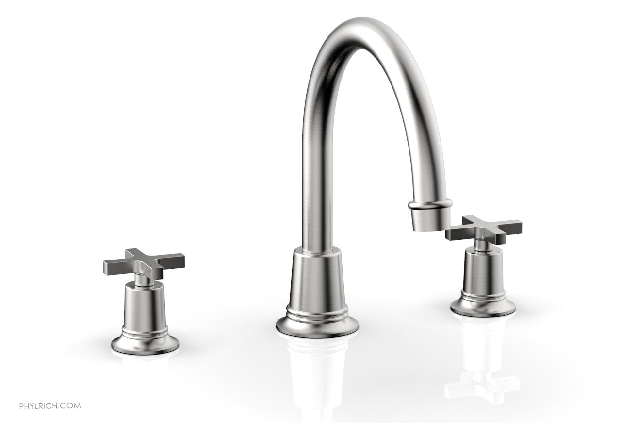 HEX MODERN Deck Tub Set - Cross Handles 501-42