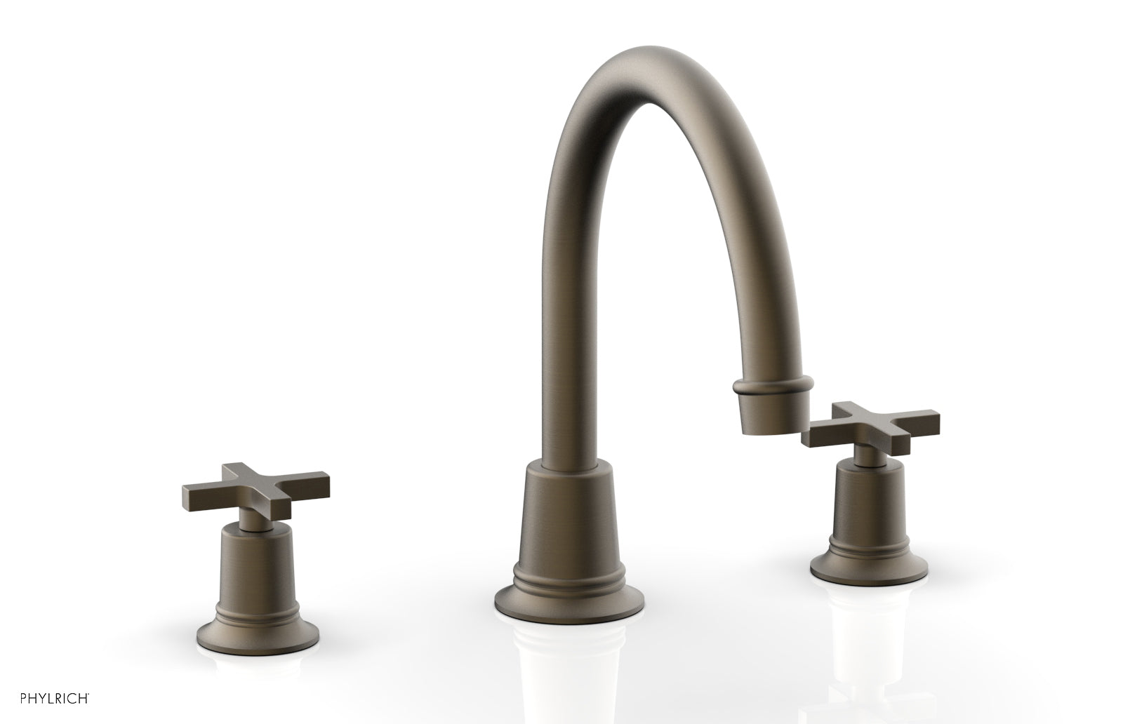 HEX MODERN Deck Tub Set - Cross Handles 501-42