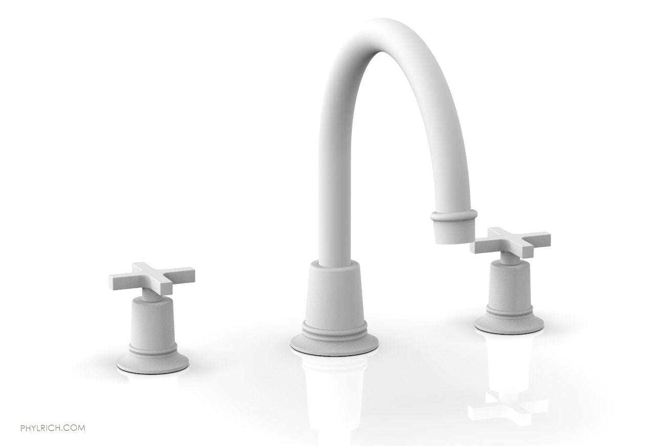 HEX MODERN Deck Tub Set - Cross Handles 501-42