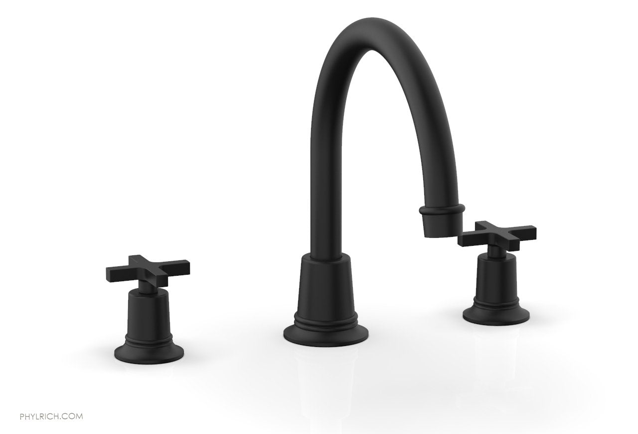 HEX MODERN Deck Tub Set - Cross Handles 501-42