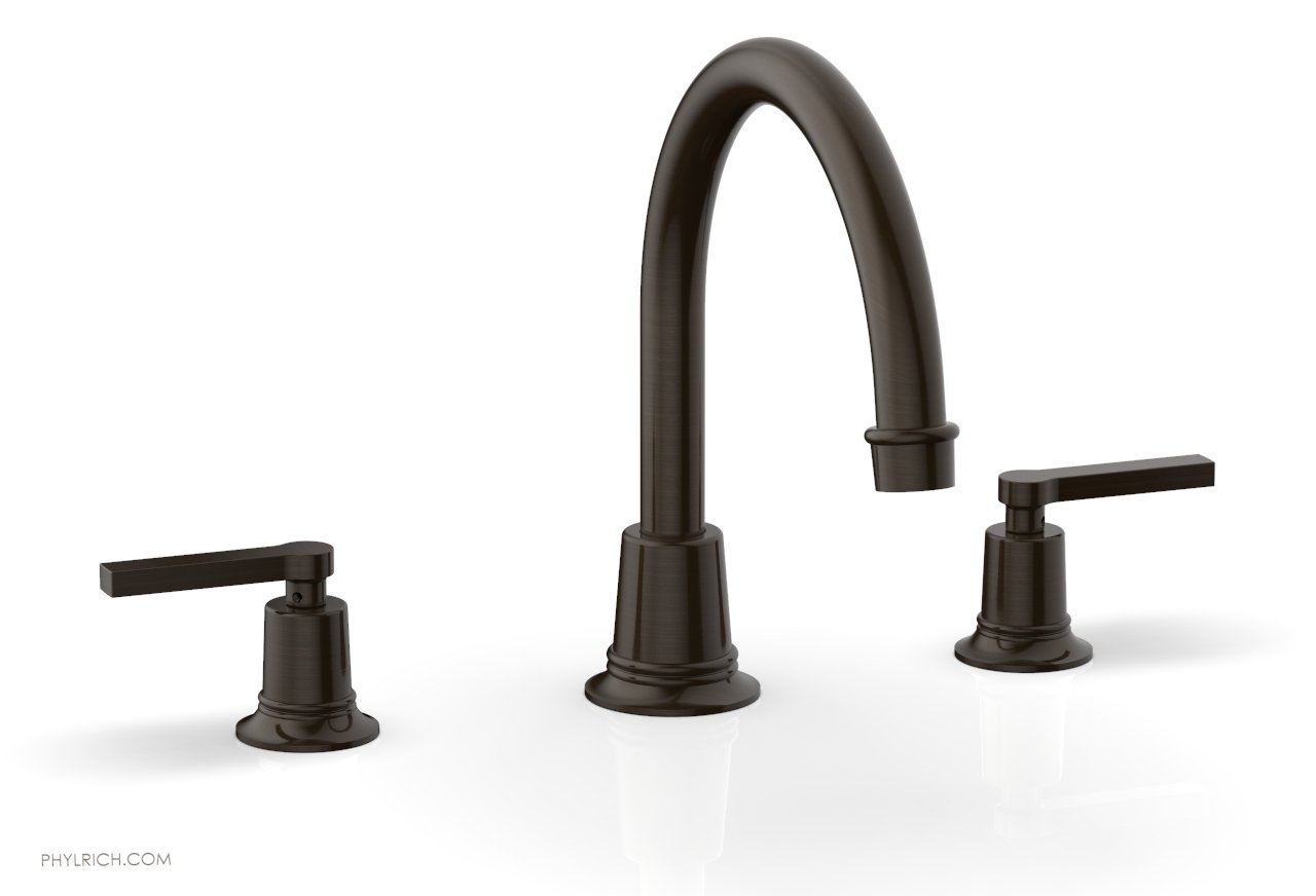 HEX MODERN Deck Tub Set - Lever Handles 501-43