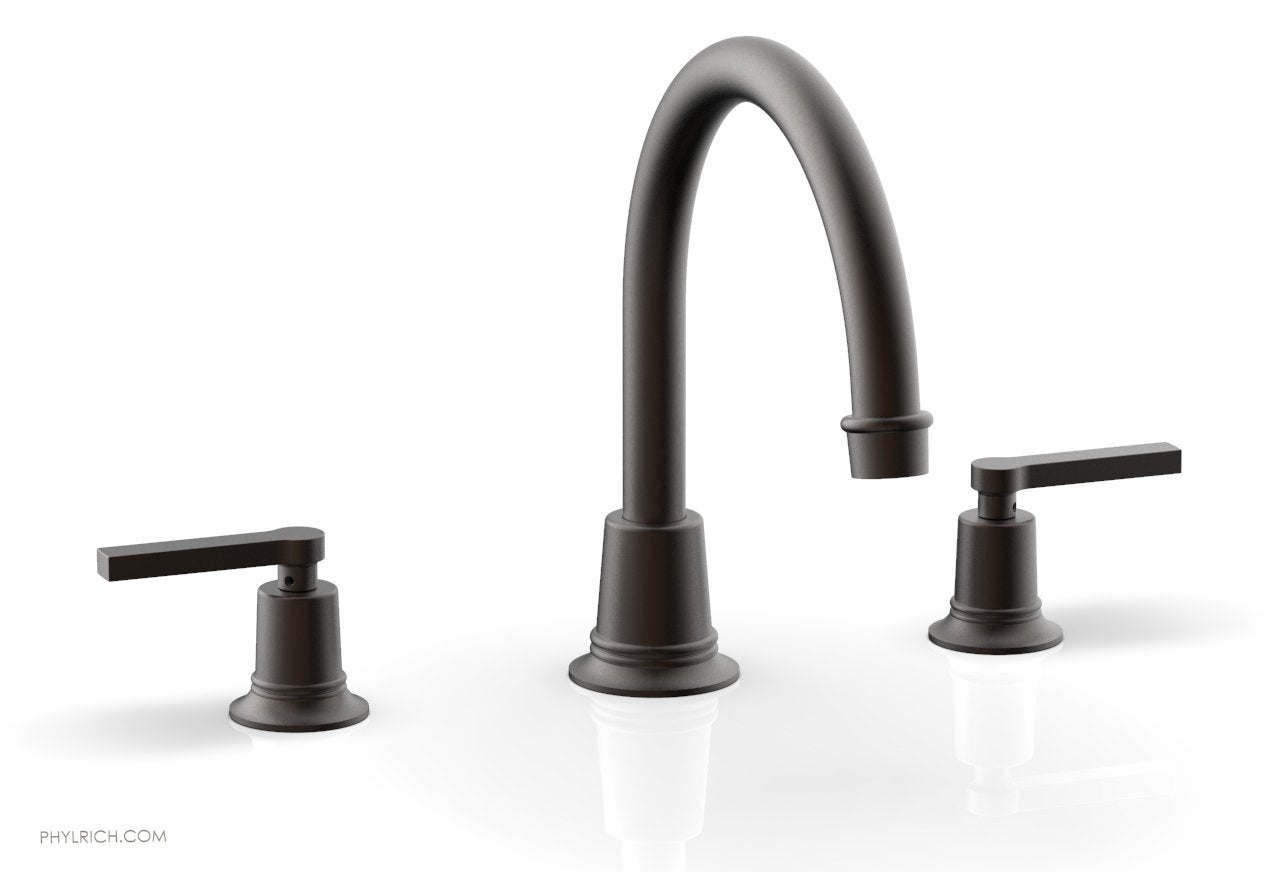 HEX MODERN Deck Tub Set - Lever Handles 501-43