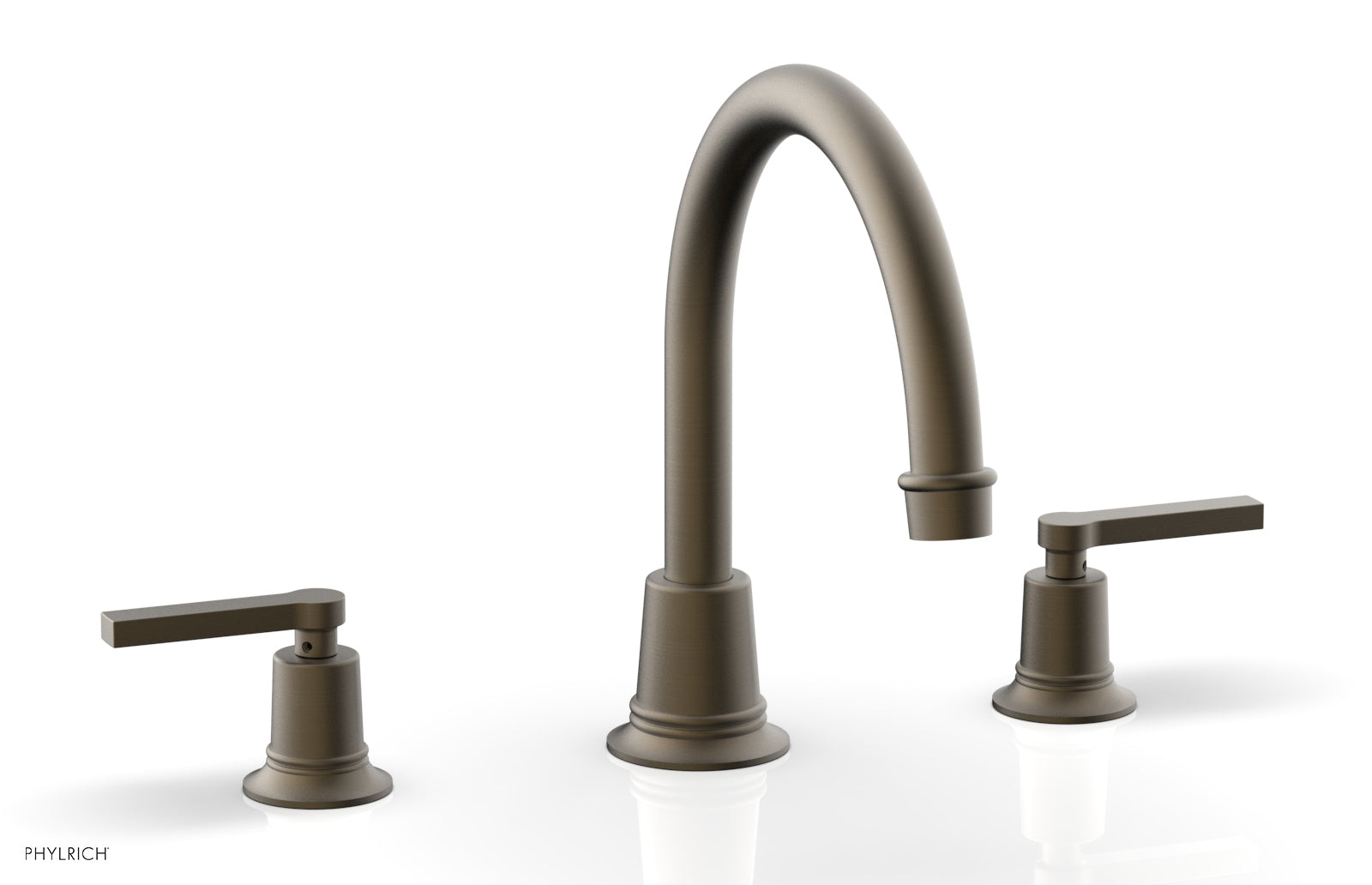 HEX MODERN Deck Tub Set - Lever Handles 501-43