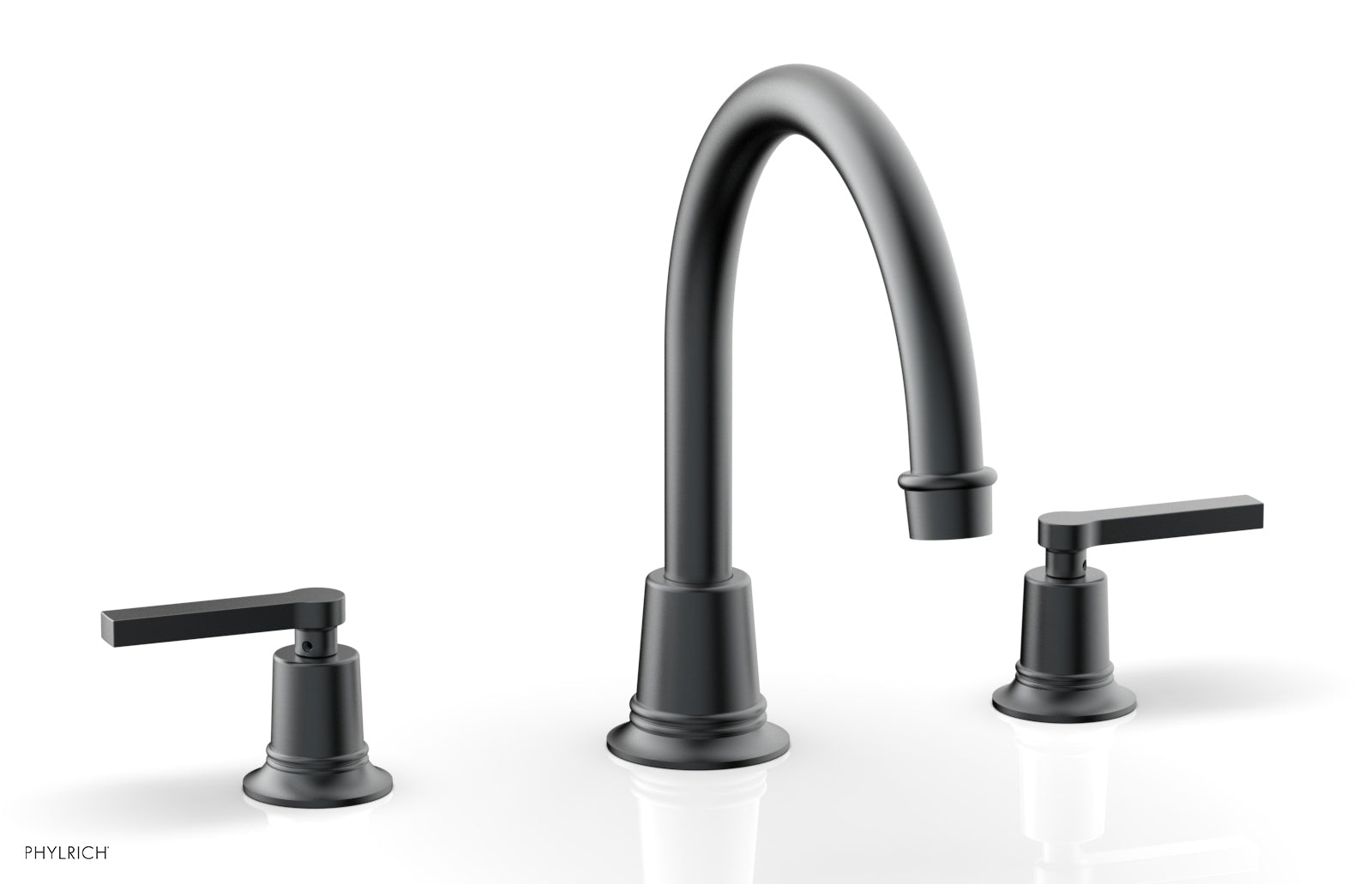 HEX MODERN Deck Tub Set - Lever Handles 501-43