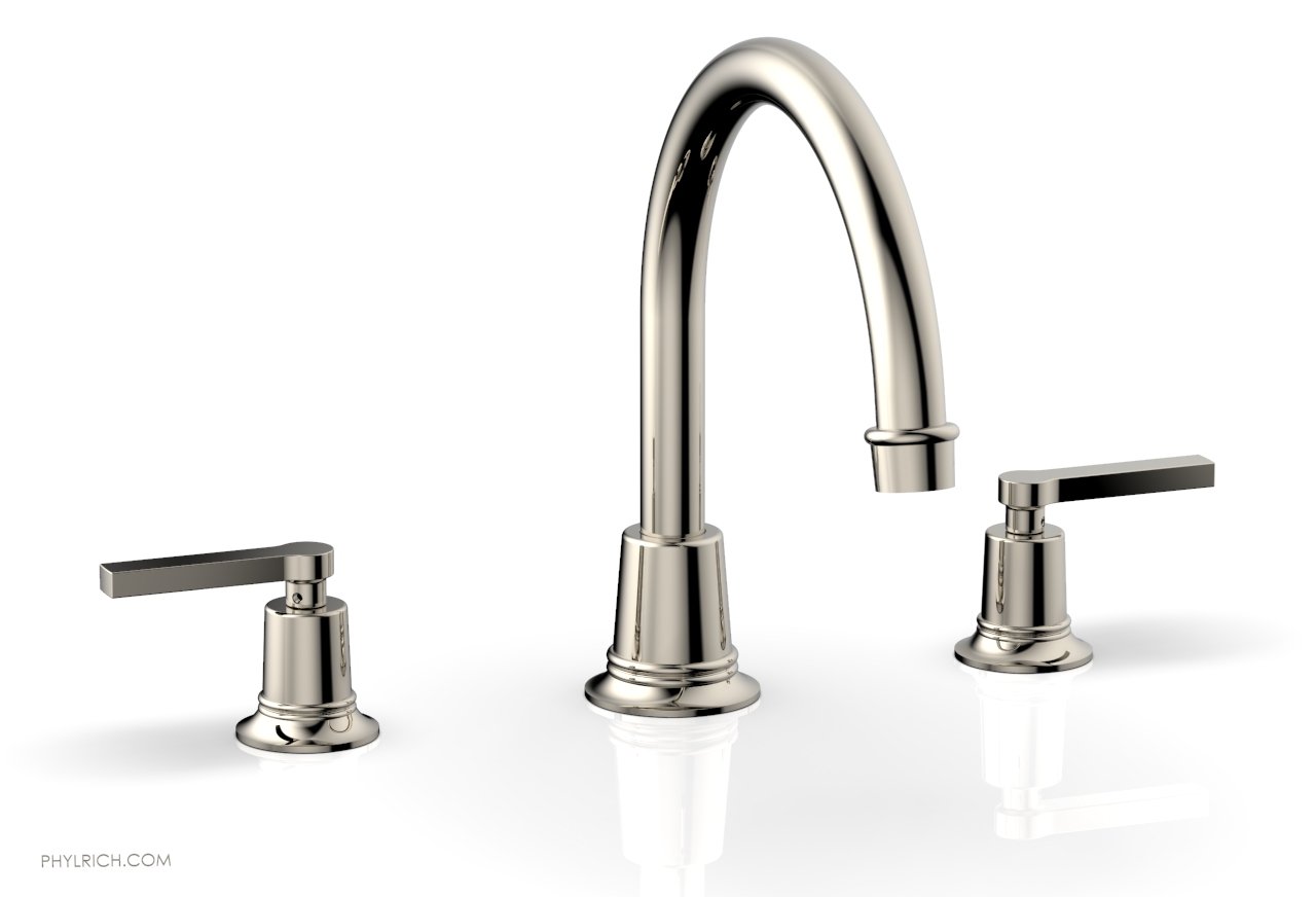 HEX MODERN Deck Tub Set - Lever Handles 501-43