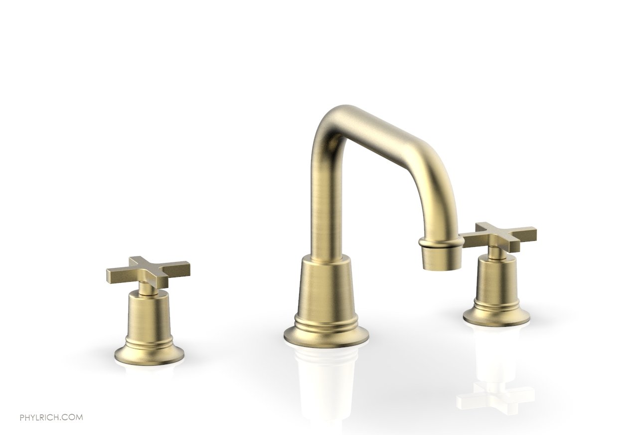 HEX MODERN Deck Tub Set - Cross Handles 501-44