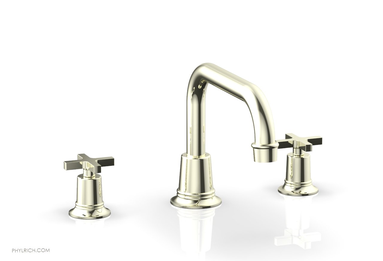 HEX MODERN Deck Tub Set - Cross Handles 501-44