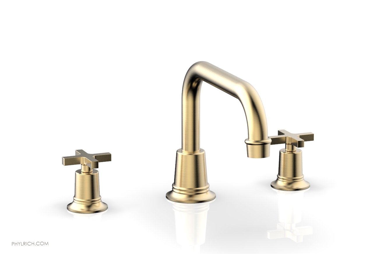 HEX MODERN Deck Tub Set - Cross Handles 501-44