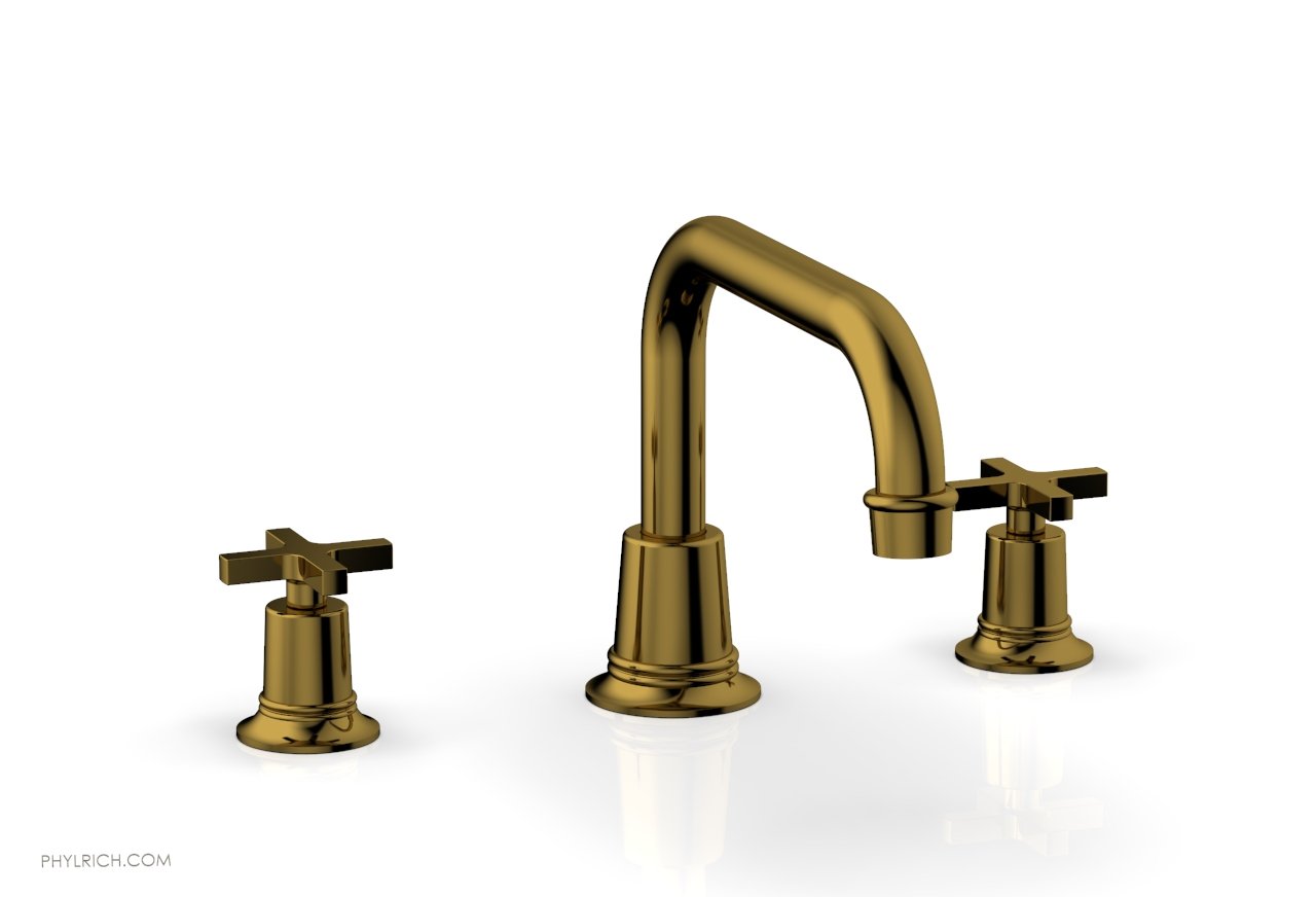 HEX MODERN Deck Tub Set - Cross Handles 501-44