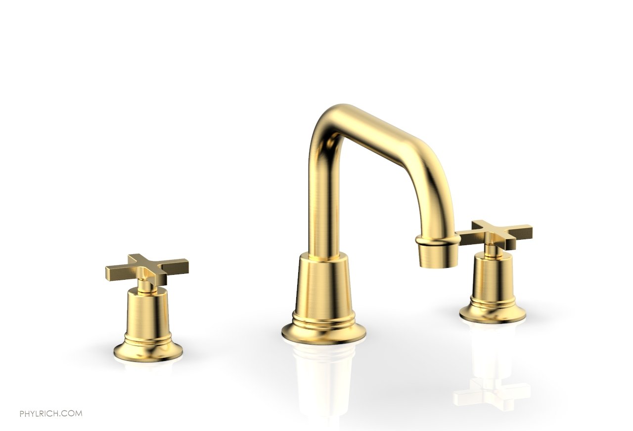 HEX MODERN Deck Tub Set - Cross Handles 501-44