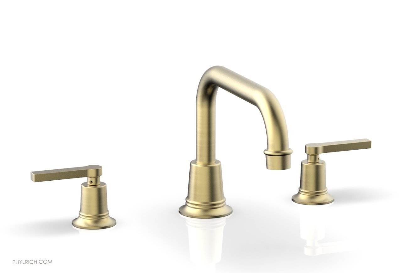 HEX MODERN Deck Tub Set - Lever Handles 501-45