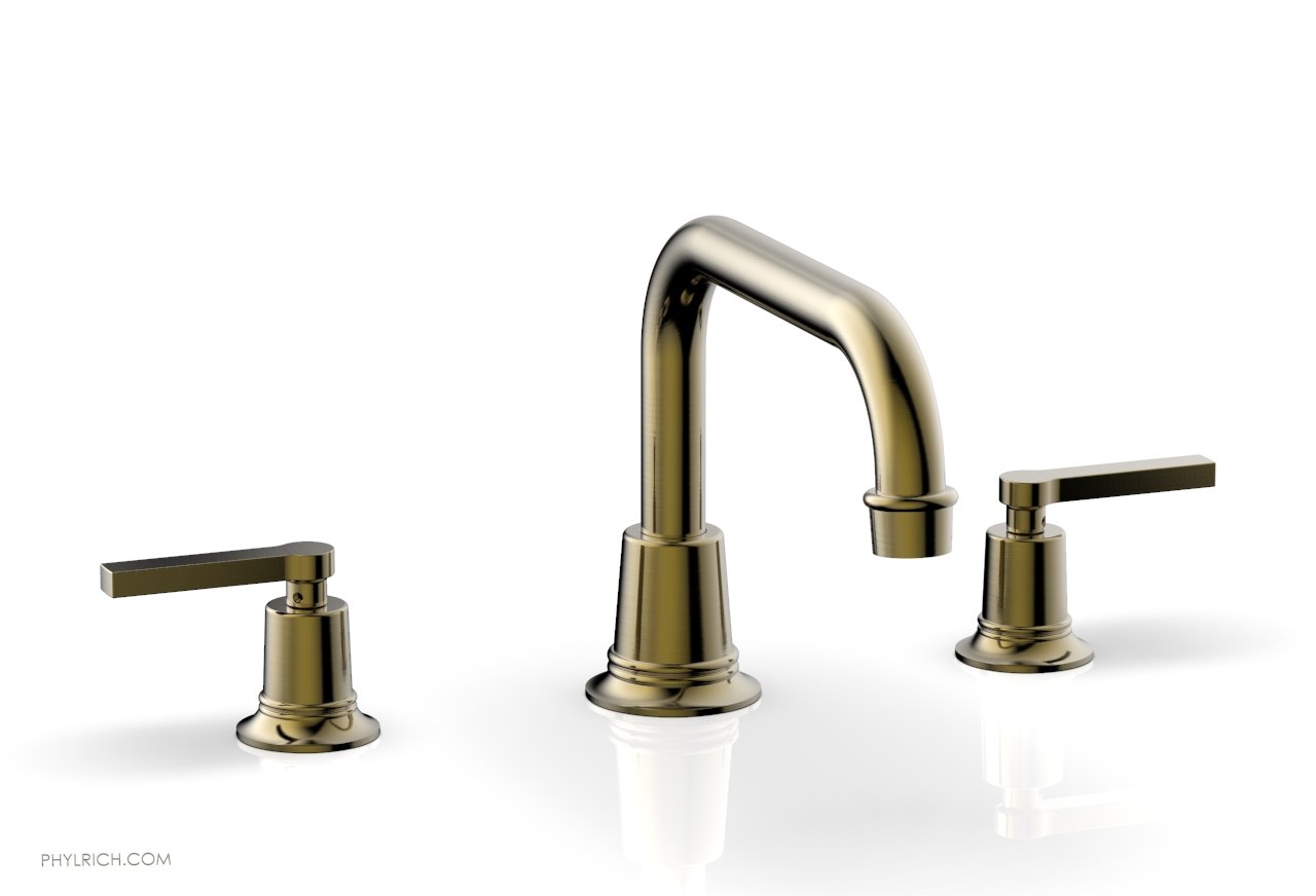 HEX MODERN Deck Tub Set - Lever Handles 501-45