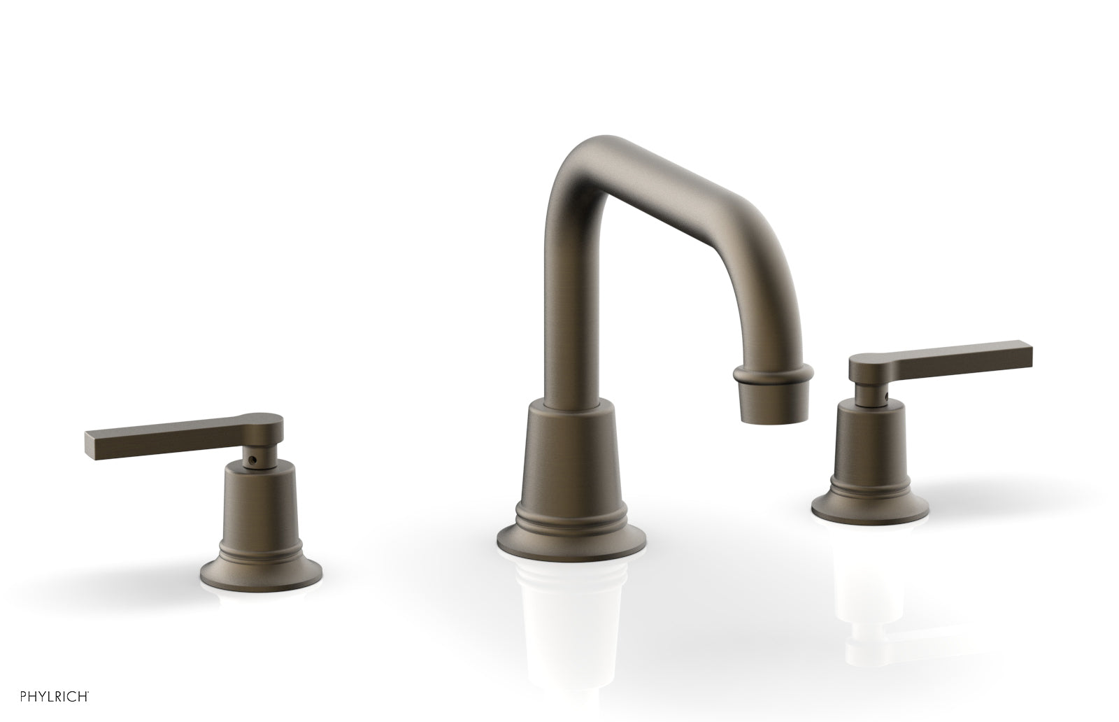 HEX MODERN Deck Tub Set - Lever Handles 501-45