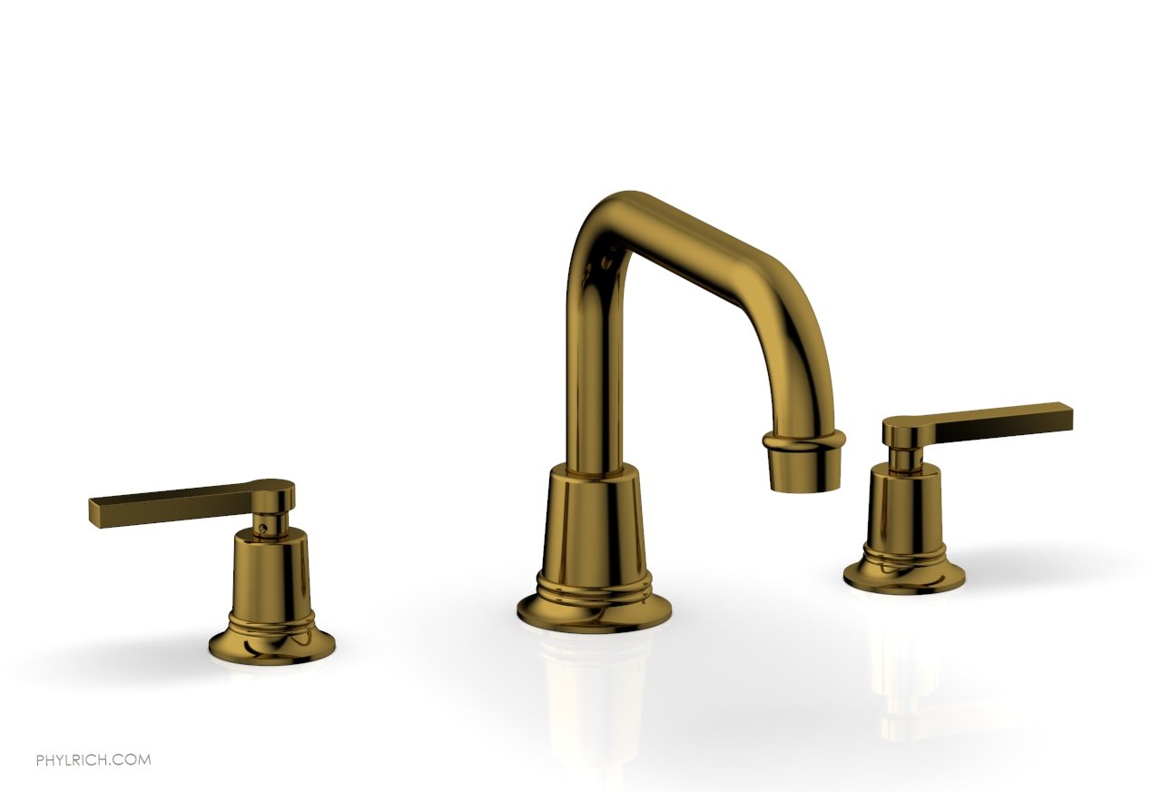 HEX MODERN Deck Tub Set - Lever Handles 501-45