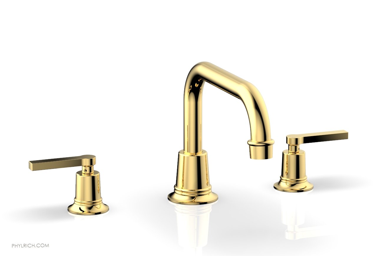 HEX MODERN Deck Tub Set - Lever Handles 501-45