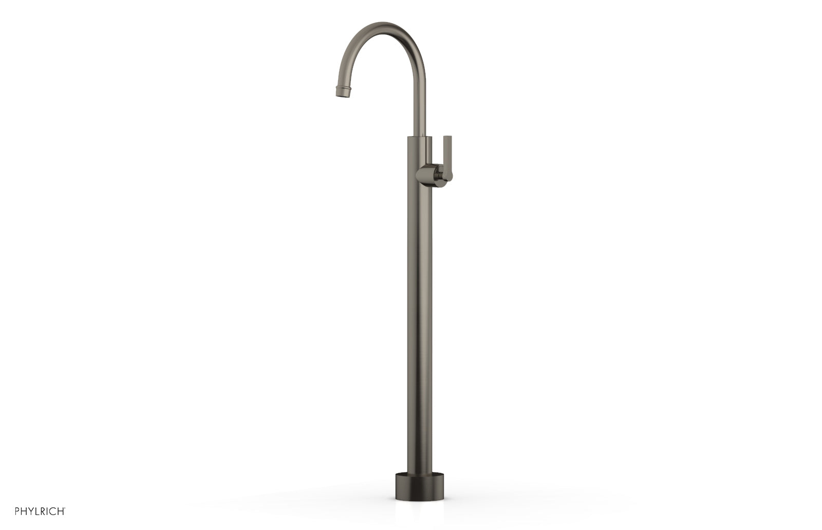 HEX MODERN Tall Floor Mount Tub Filler - Lever Handle 501-47-02