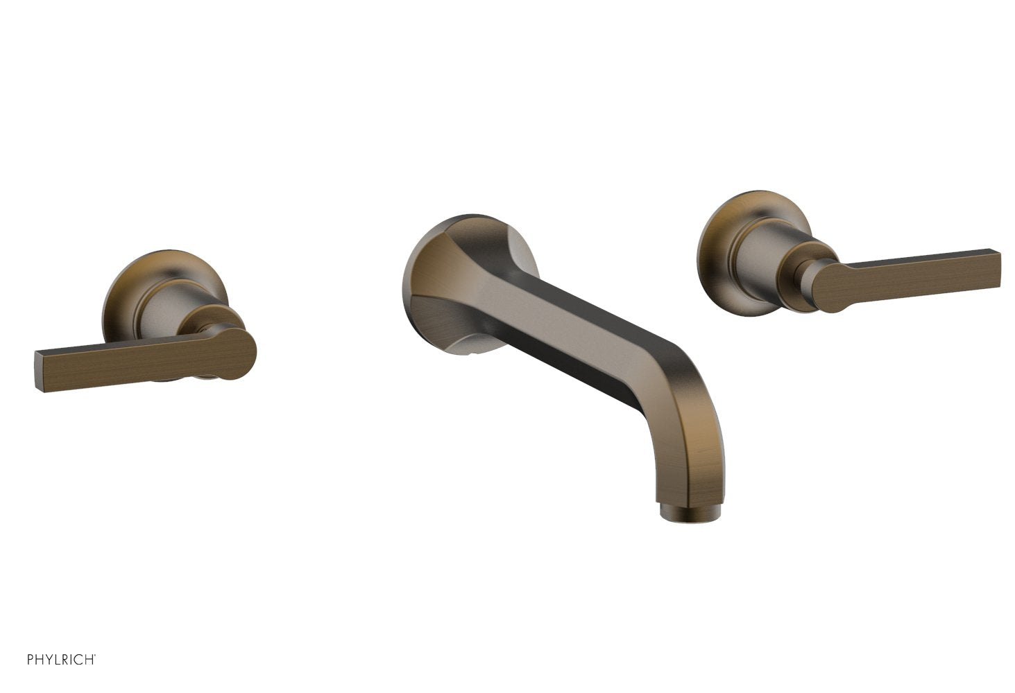 HEX MODERN Wall Tub Set - Lever Handles 501-57