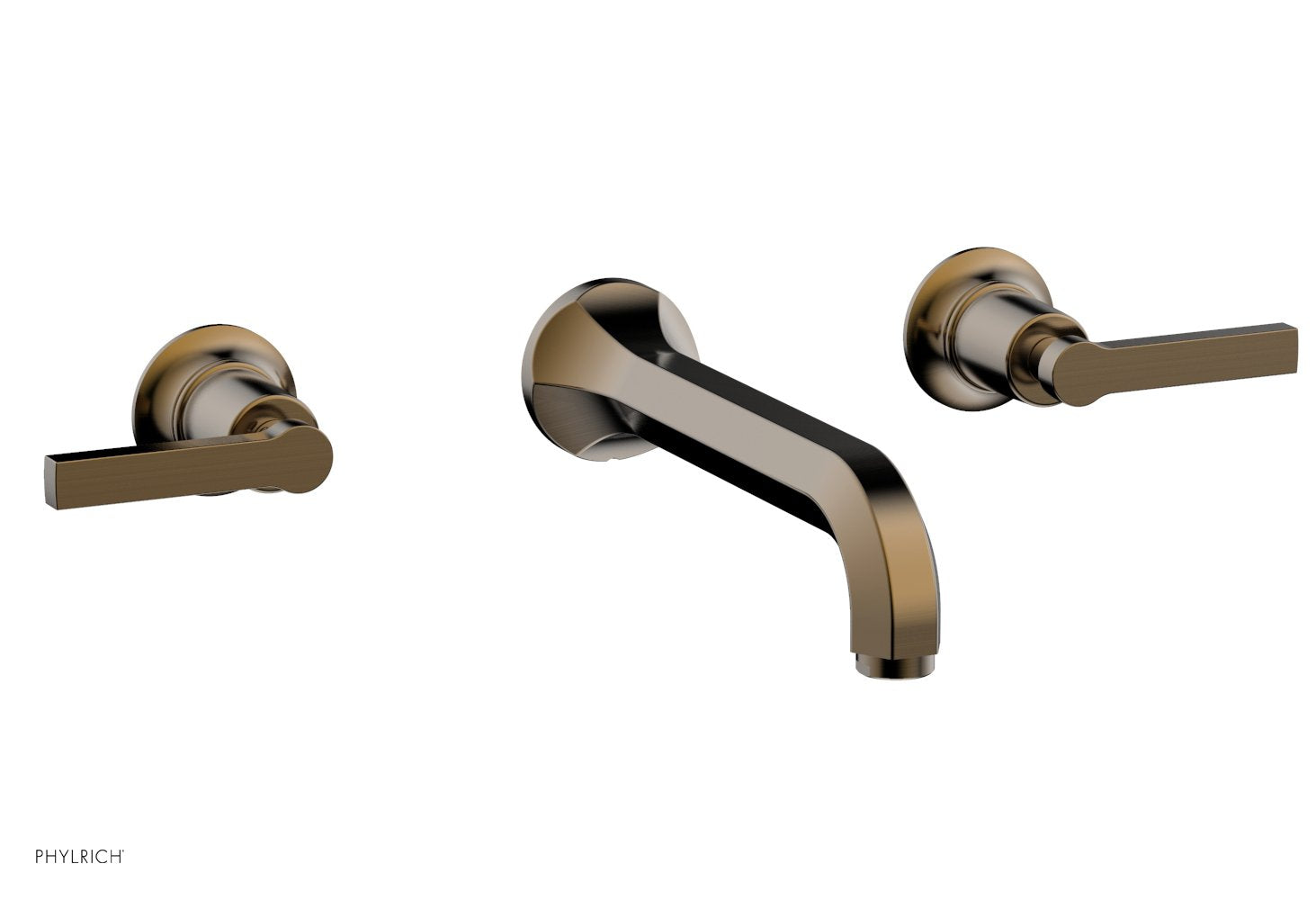 HEX MODERN Wall Tub Set - Lever Handles 501-57