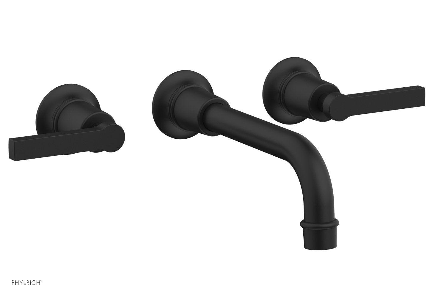 HEX MODERN Wall Tub Set - Lever Handles 501-59