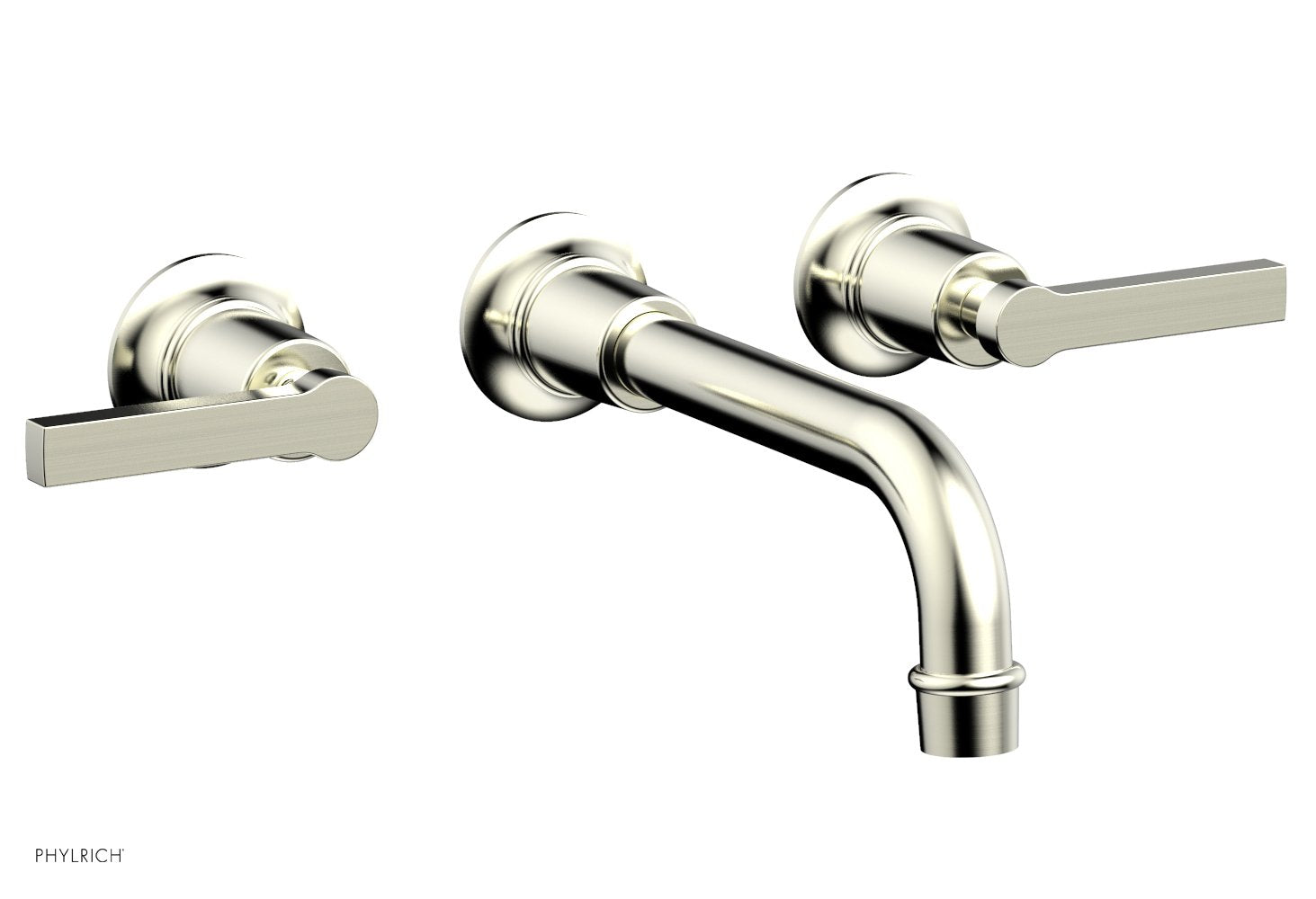 HEX MODERN Wall Tub Set - Lever Handles 501-59