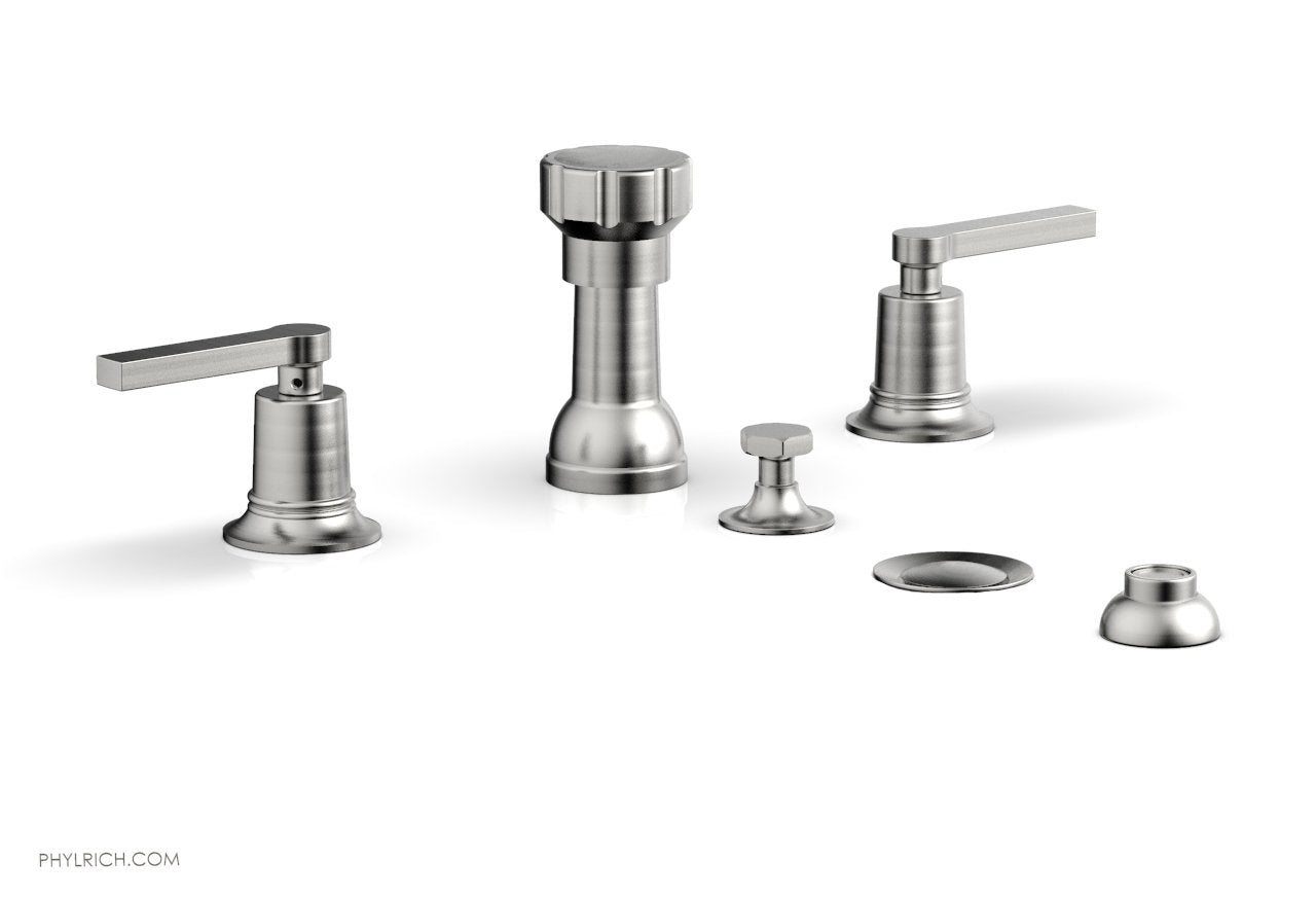 HEX MODERN Four Hole Bidet Set - Lever Handles 501-61