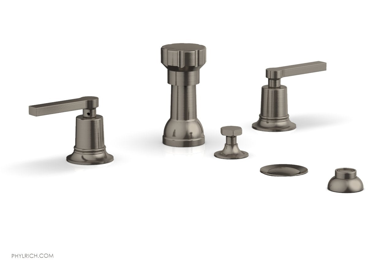 HEX MODERN Four Hole Bidet Set - Lever Handles 501-61