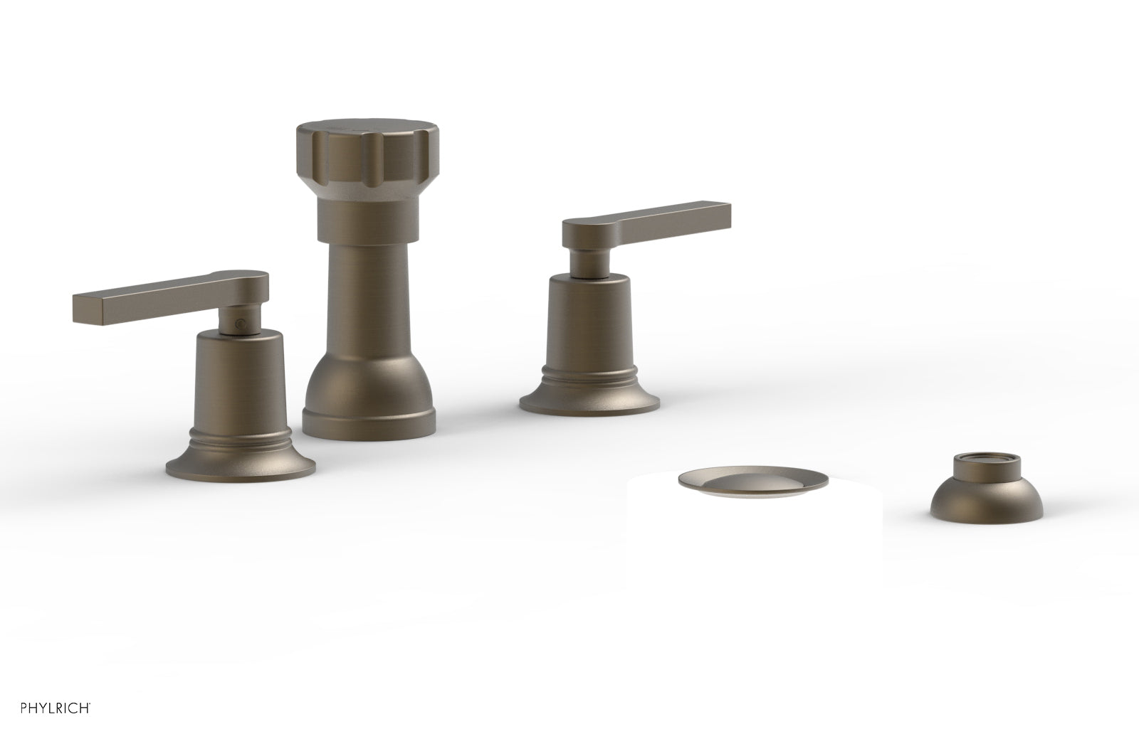 HEX MODERN Four Hole Bidet Set - Lever Handles 501-61