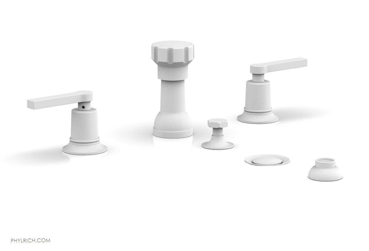 HEX MODERN Four Hole Bidet Set - Lever Handles 501-61