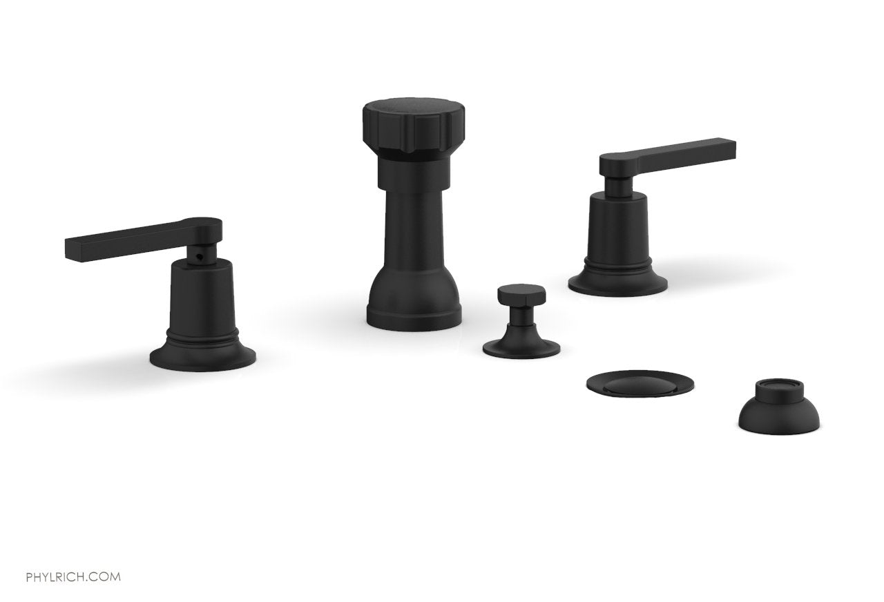 HEX MODERN Four Hole Bidet Set - Lever Handles 501-61