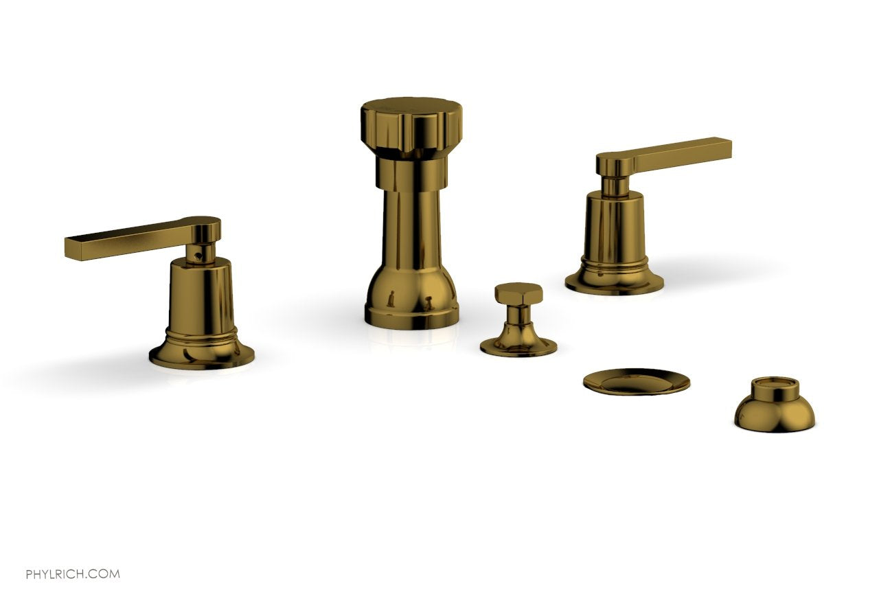 HEX MODERN Four Hole Bidet Set - Lever Handles 501-61