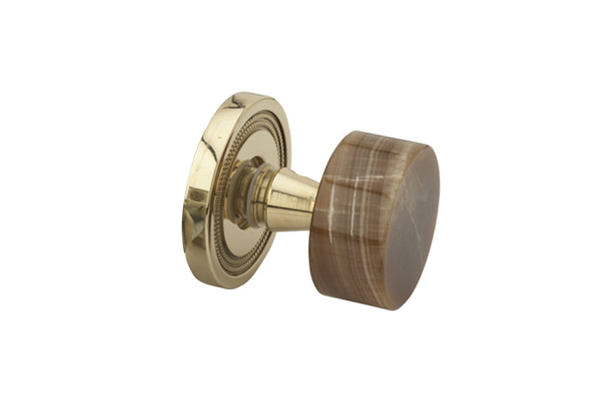 MONTAIONE BROWN ONYX Door Knob & Rose 5110