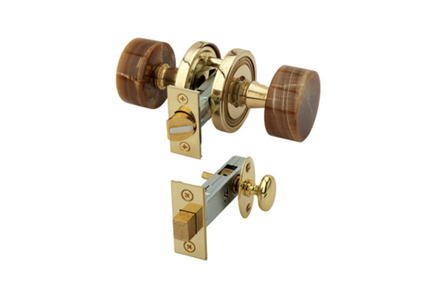MONTAIONE BROWN ONYX Door Knob w/ Privacy Bolt 5113