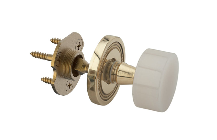 PERSIAN PINK ONYX Door Knob - Half Dummy 5131