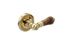 MONTAIONE BROWN ONYX Door Lever & Rose 5200