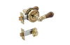 MONTAIONE BROWN ONYX Door Lever w/ Privacy Bolt 5203