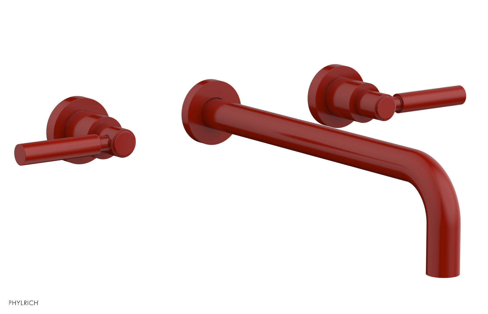 Basic Wall Tub Set 12" Spout - Lever Handles D1130-12