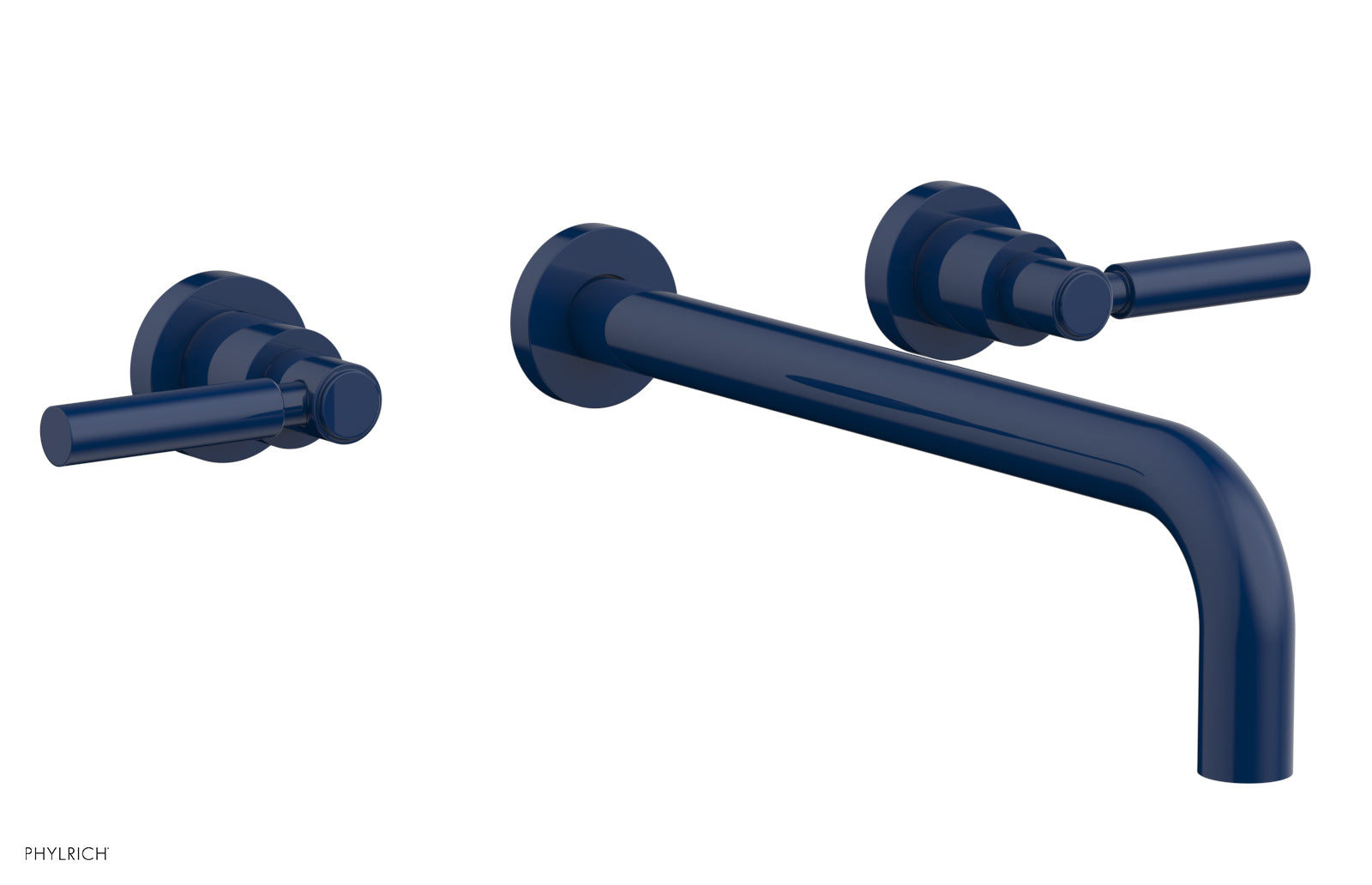 Basic Wall Tub Set 12" Spout - Lever Handles D1130-12