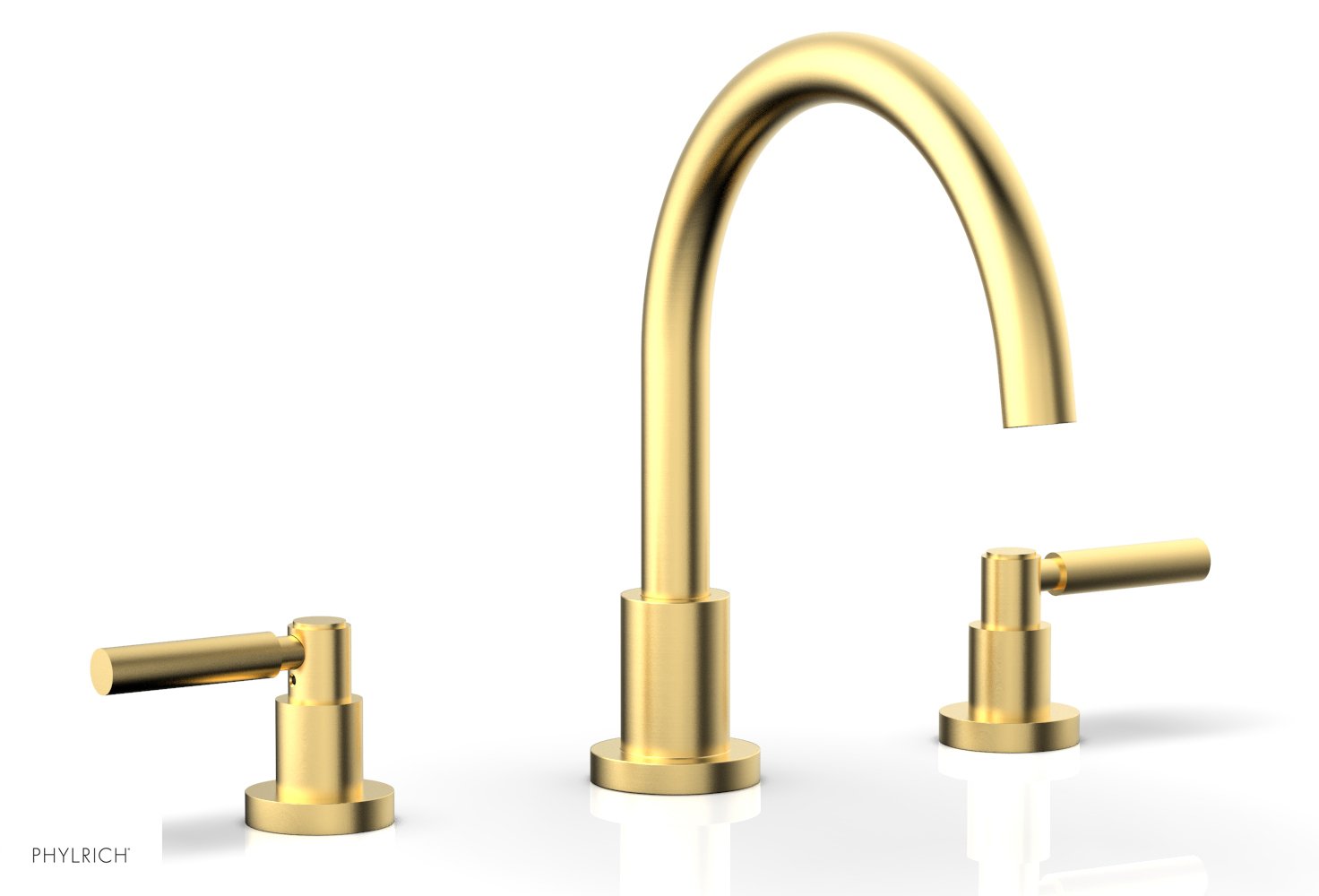 BASIC Deck Tub Set - Lever Handles D1130C