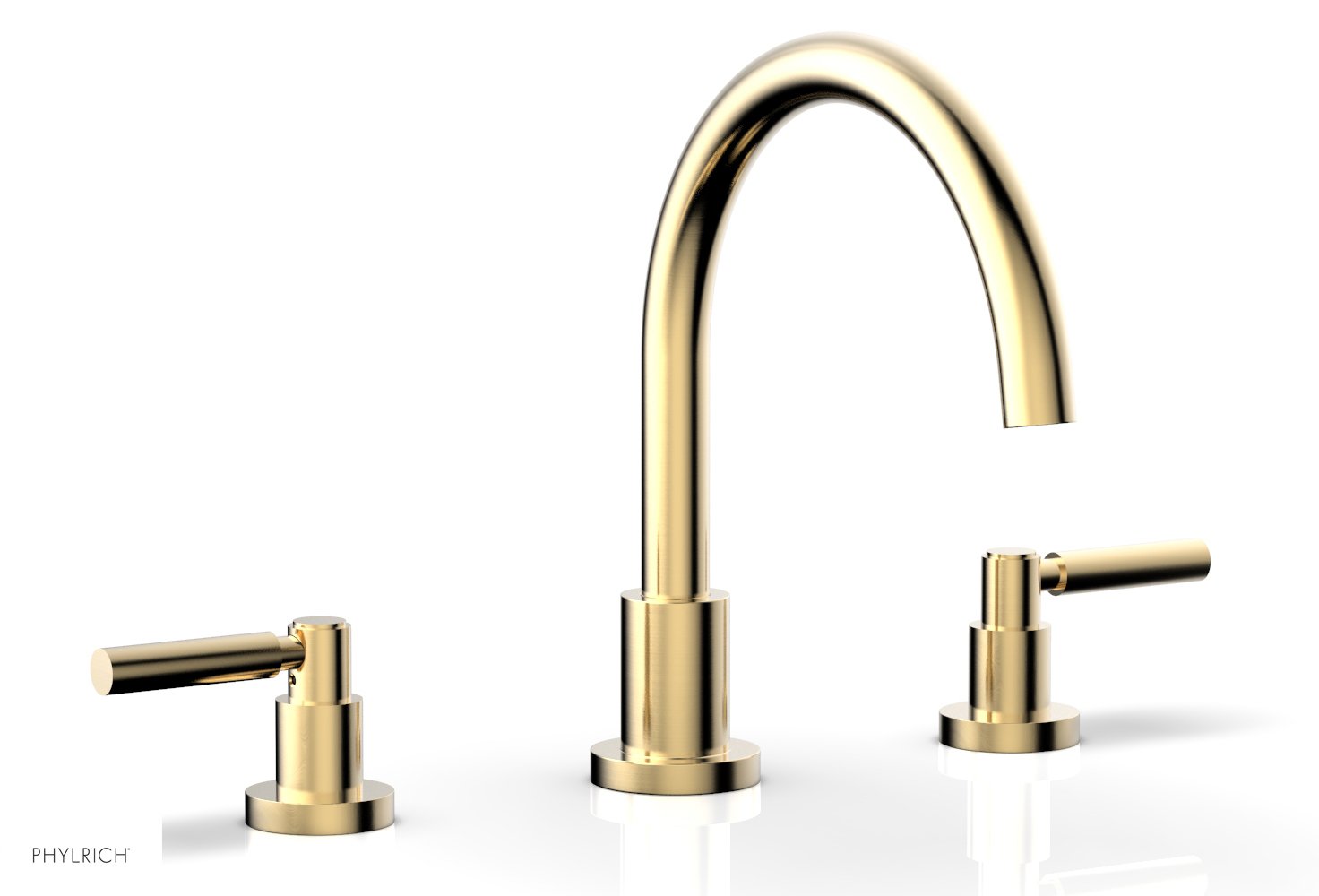 BASIC Deck Tub Set - Lever Handles D1130C