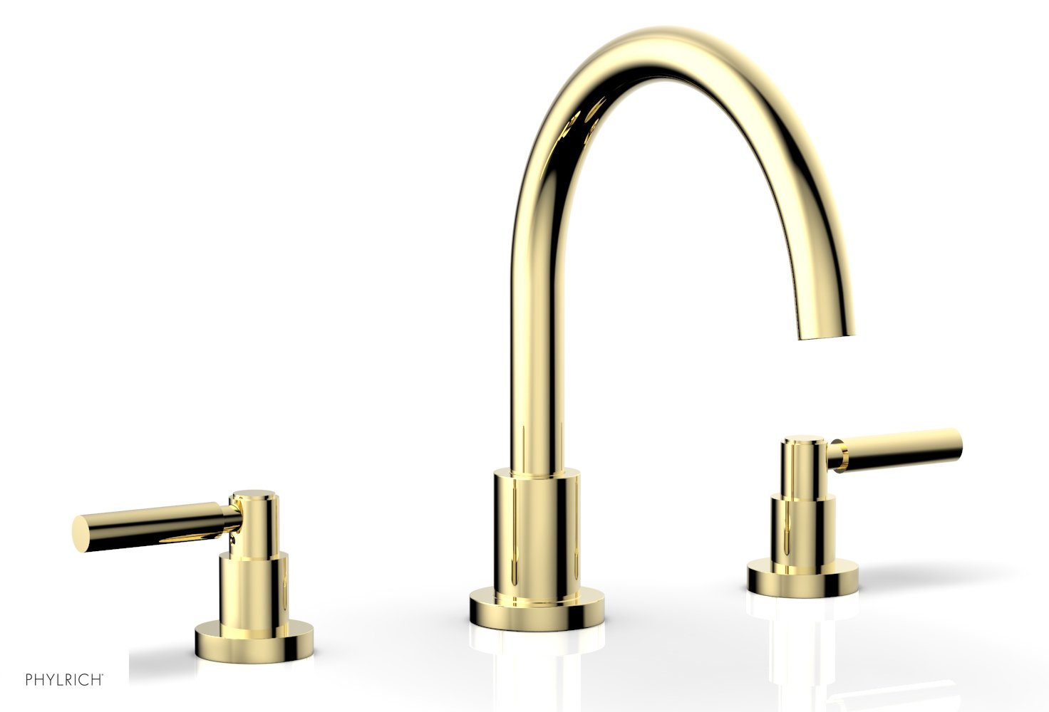 BASIC Deck Tub Set - Lever Handles D1130C