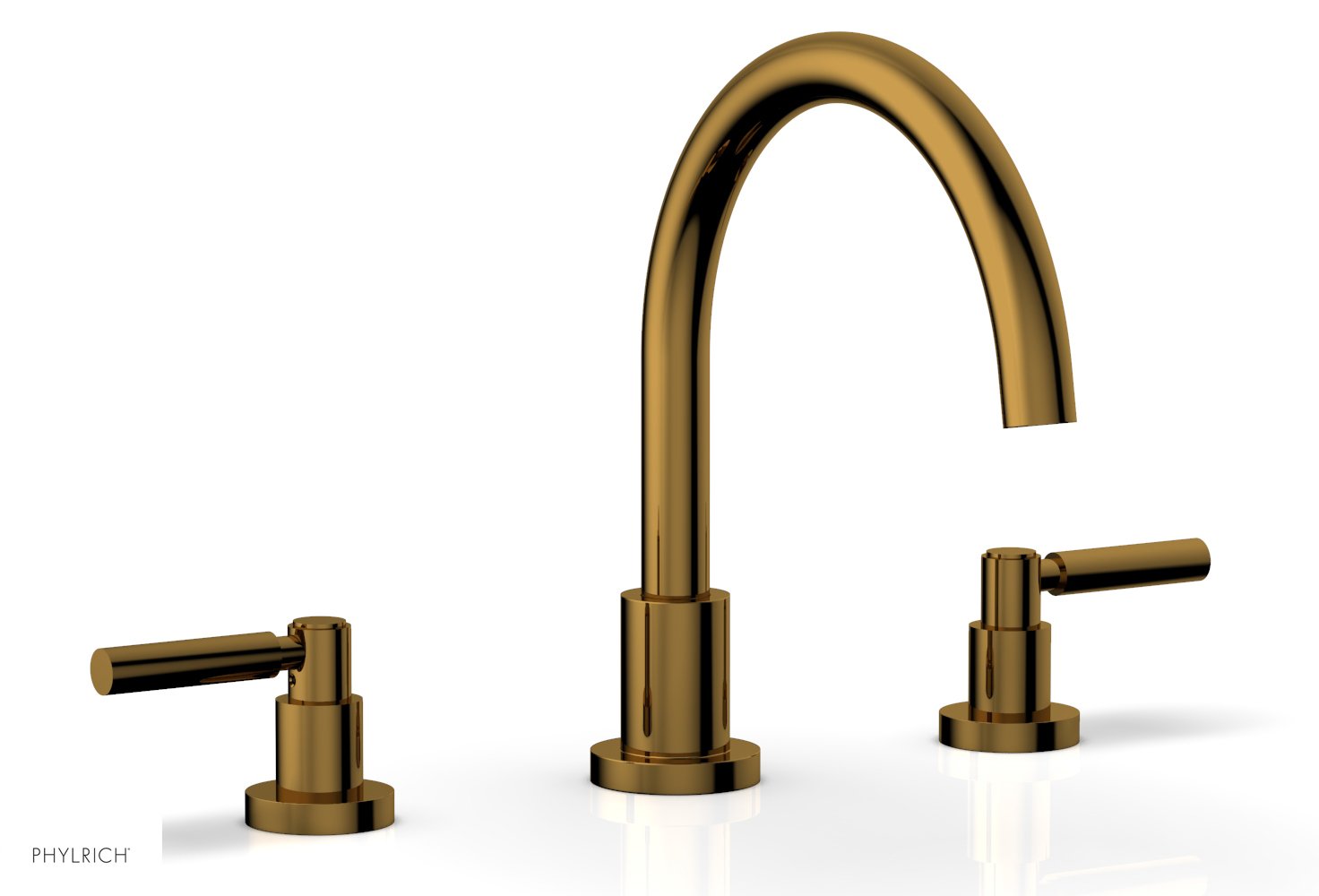 BASIC Deck Tub Set - Lever Handles D1130C