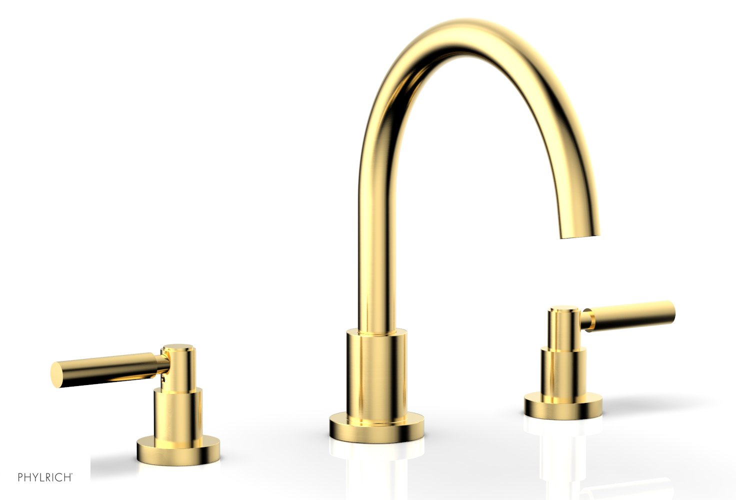 BASIC Deck Tub Set - Lever Handles D1130C